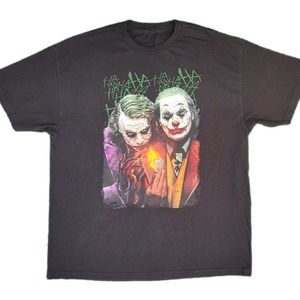 The Joker Shirt Heath Ledger and Joaquin Phoenix Sz XXL Batman DC Comics